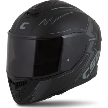 Helma na motorku Přilba integral gt 2.1 flash, cassida (černá matná/tmavě šedá, vel. l) plexi s přípravou pro pinlock