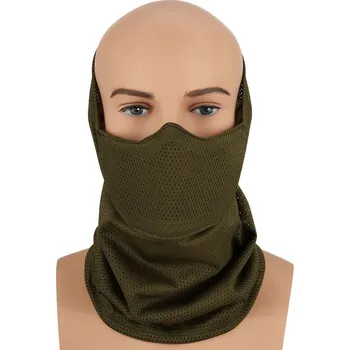 CYGNUS ARMORY CYGNUS ARMORY Face Warrior Defender nákrčník - Zelená