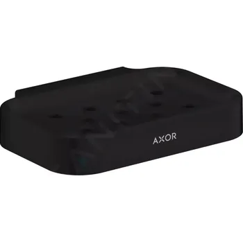 Mýdlenka Axor Universal Circular Mýdlenka s držákem, matná černá, 42805670