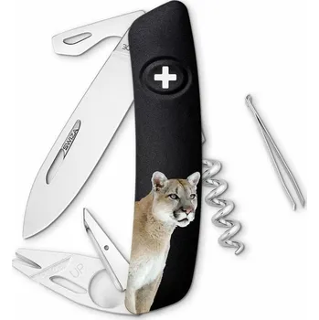 Mačeta Swiza kapesní nůž TT03 Wildlife Puma + DÁREK
