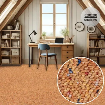 Koberec Metrážový koberec Breno VIRTUOSE 23 Označení šíře role: 4 m