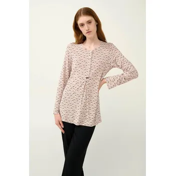 Dámské pyžamo Vamp Dámské zimní pyžamo z mikromodalu 23070