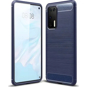 Pouzdro na mobilní telefon IZMAEL.eu Pouzdro Carbon Shield pro Huawei P40 5