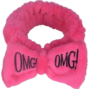 Čelenka IZMAEL Kozmetická čelenka OMG Tm.Růžová