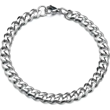 Řetízek IZMAEL Řetízek na ruku KR 34829 Stříbrná/18cm/7mm KP34829