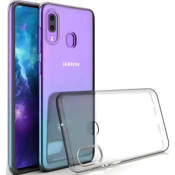 Pouzdro na mobilní telefon IZMAEL.eu Průhledné ochranné pouzdro pro Samsung Galaxy A20s 17