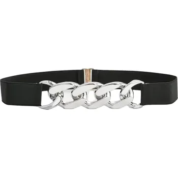 Opasek Opasek CH 29183 Černá/Stříbrná