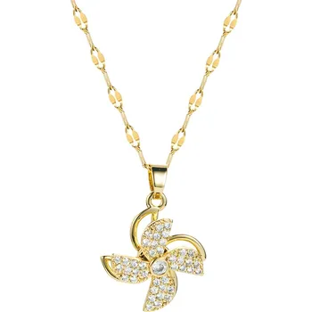 Náhrdelník IZMAEL Náhrdelník RA 21277 Zlatá KP21277