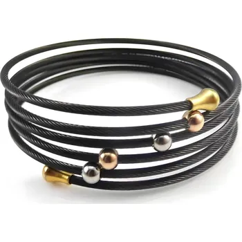 Náramek IZMAEL Náramek LU 15183 Černá KP15183