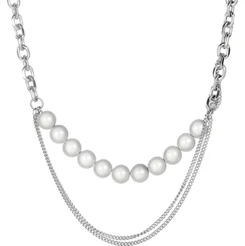 Náhrdelník IZMAEL Náhrdelník IM 21755 Stříbrná KP21755