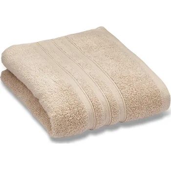 Osuška Béžová froté bavlněná osuška 90x140 cm Zero Twist – Catherine Lansfield ID_1800471
