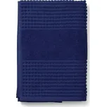 Tmavě modrá froté osuška z Bio bavlny 70x140 cm Check – JUNA ID_1807828