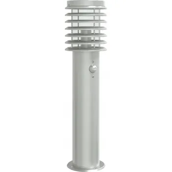 Venkovní osvětlení Zahradní lampa z nerezové oceli 60 cm IP44 stříbrná