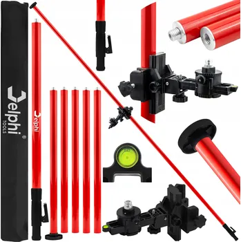 Stativ ROZPĚRNÁ TYČ PRO LASER 420 cm, STATIV, SLOUPEK, TYČ PRO VODNÍ VÁHU