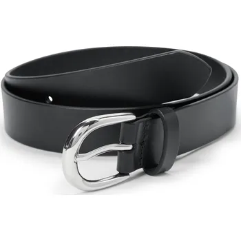 Opasek 712524 - Tchibo - Kožený opasek - pro ženy - vel. 95 CM - barva: černá