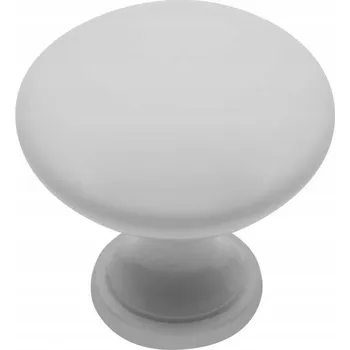 Nábytkové kování Nábytková úchytka knopka TERNI GTV bílý lesk