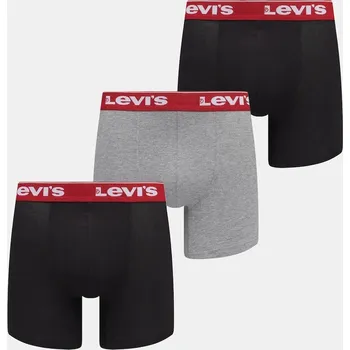 Boxerky Boxerky Levi's 3-pack 37149.1203 černá 99A, vel. L