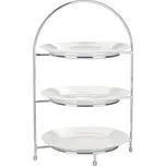 Etažér Servírovací stojan 3-patrový APS 44 cm, bez talířů