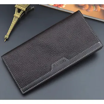 Peněženka Pánská peněženka Daiqisi NO 36172 Tmavě Hnědá