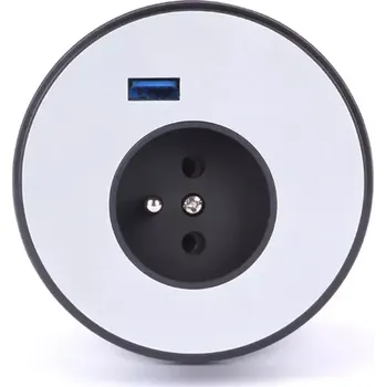 Elektrická zásuvka Zásuvkový panel do průchodky PGCZ 021