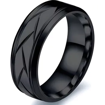 Prsten IZMAEL Prsten HO 31963 Černá KP31963 55mm KP31963