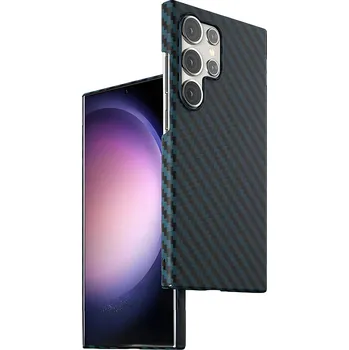 Pouzdro na mobilní telefon Techsuit Ochranný obal s karbonovým vzorem pro Samsung Galaxy Note 20 Ultra 4