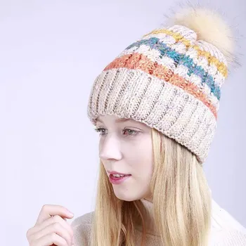 Čepice Retro čepice Světle hnědá