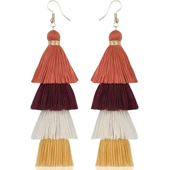 Náušnice IZMAEL Náušnice QU 32608 Oranžová KP32608