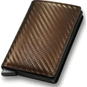 Peněženka MINI WALLET Izmael ME 25393 Tm.Hnědá