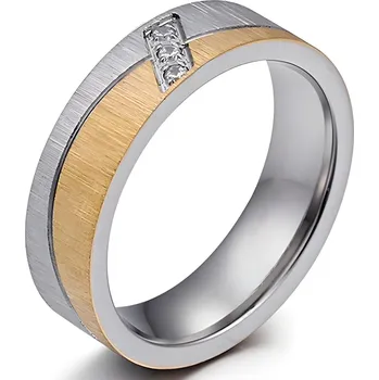 Prsten IZMAEL Dámský Prsten SE 17601 Stř./Zlatá KP17601 59mm KP17601