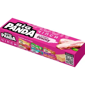 Chips Big Panda chips slanina 50g