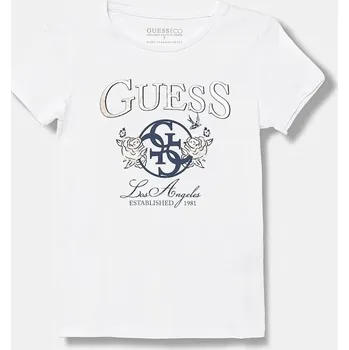 Dětská móda Dětské tričko Guess J5BI19.J1314.9BYA bílá 00X, vel. 167