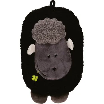 Termofor Dětský termofor Hugo Frosch Eco Junior Comfort s motivem ovečky - černá