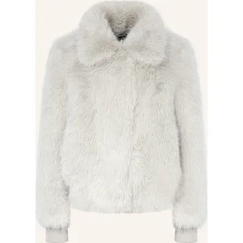 Luisa Cerano Dámská Bunda Z Umělé Kožešiny, světle šedá, 42