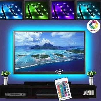 LED páska LED RGB pásek pro podsvícení televize – 2 m
