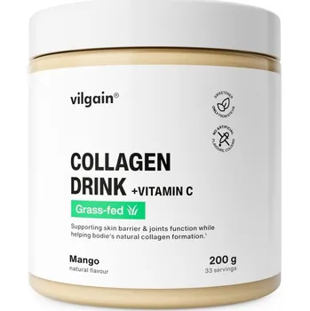 Kloubní výživa Vilgain Collagen Drink + Vitamin C – mango 200 g
