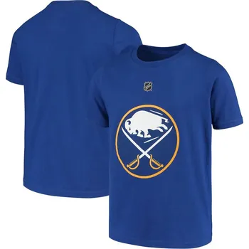 Chlapecké tričko Outerstuff Dětské tričko Buffalo Sabres NHL Primary Logo T-Shirt - Royal Velikost: Dětské L (11 - 12 let)