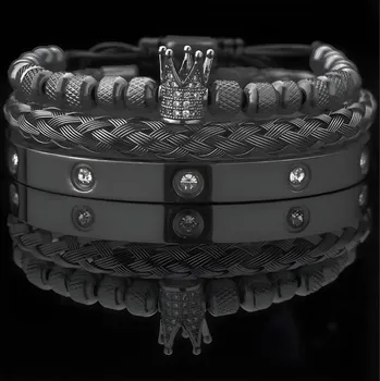 Náramek IZMAEL Náramky HA 34391 Černá KP34391