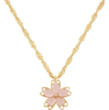 Náhrdelník IZMAEL Náhrdelník NA 29395 Zlatá/Růžová KP29395