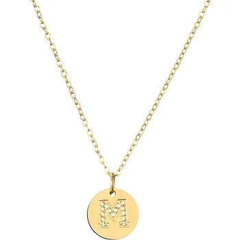 Náhrdelník IZMAEL Náhrdelník Abeceda M/Zlatá KP21219