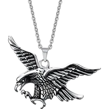 Náhrdelník IZMAEL Náhrdelník Orel Stříbrná KP21232