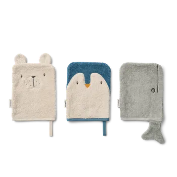 Liewood Žínky Sylvester 3 ks Arctic Sea Ocean view