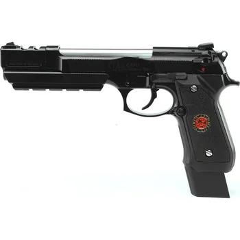 Airsoftová zbraň WE Airsoftová pistole Samurai Edge B.Burton model, Full Auto - celokov, blowback