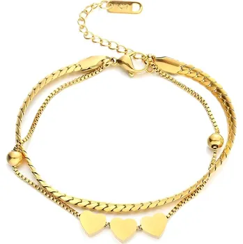 Náramek IZMAEL Náramek BE 28357 Zlatá KP28357