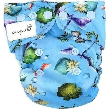 látková plena Pupus kapsová plena bavlněná Mini One Size - Dragonfly