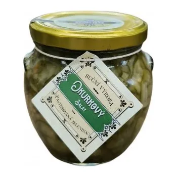 konzervovaná zelenina Okurkový sladkokyselý salát, Bouda 1883, 480 g