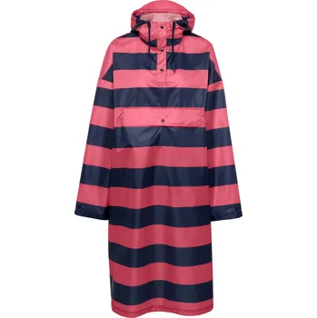 Pláštěnka 712977 - Tchibo - Pončo do deště - pro ženy - vel. L/XL - barva: modrá/s proužky
