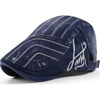 Čepice Pánský baret PO 26040 Modrá