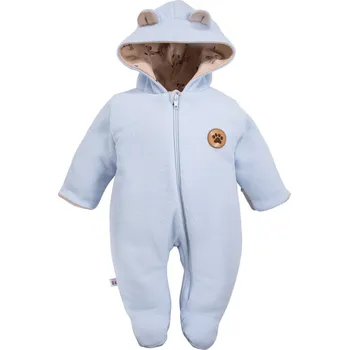 Kojenecký overall EEVI Kojenecký fleecový overal RUN&FUN modrý - 62