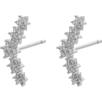 Náušnice IZMAEL Náušnice FI 21706 Stříbrná/Krystálová KP21706